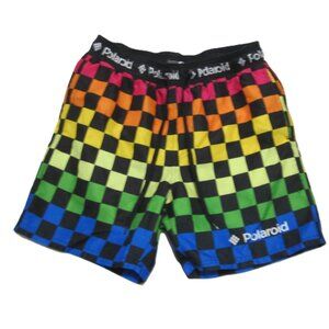 Polaroid Swimming Trunks Men's Size M multicolor polyester Shorts